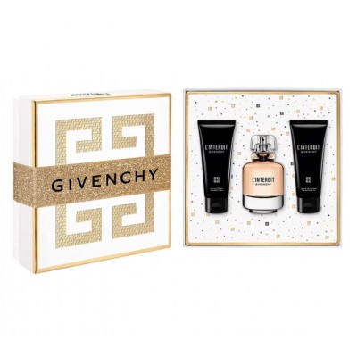  GIVENCHY L'INTERDIT FEMININO EAU DE PARFUM KIT COFFRET- 80ml 