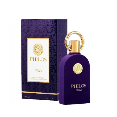 Maison Alhambra Philos Pura Eau De Parfum - Perfume Árabe 100ml (REF Olfativa ROYAL AMBER )